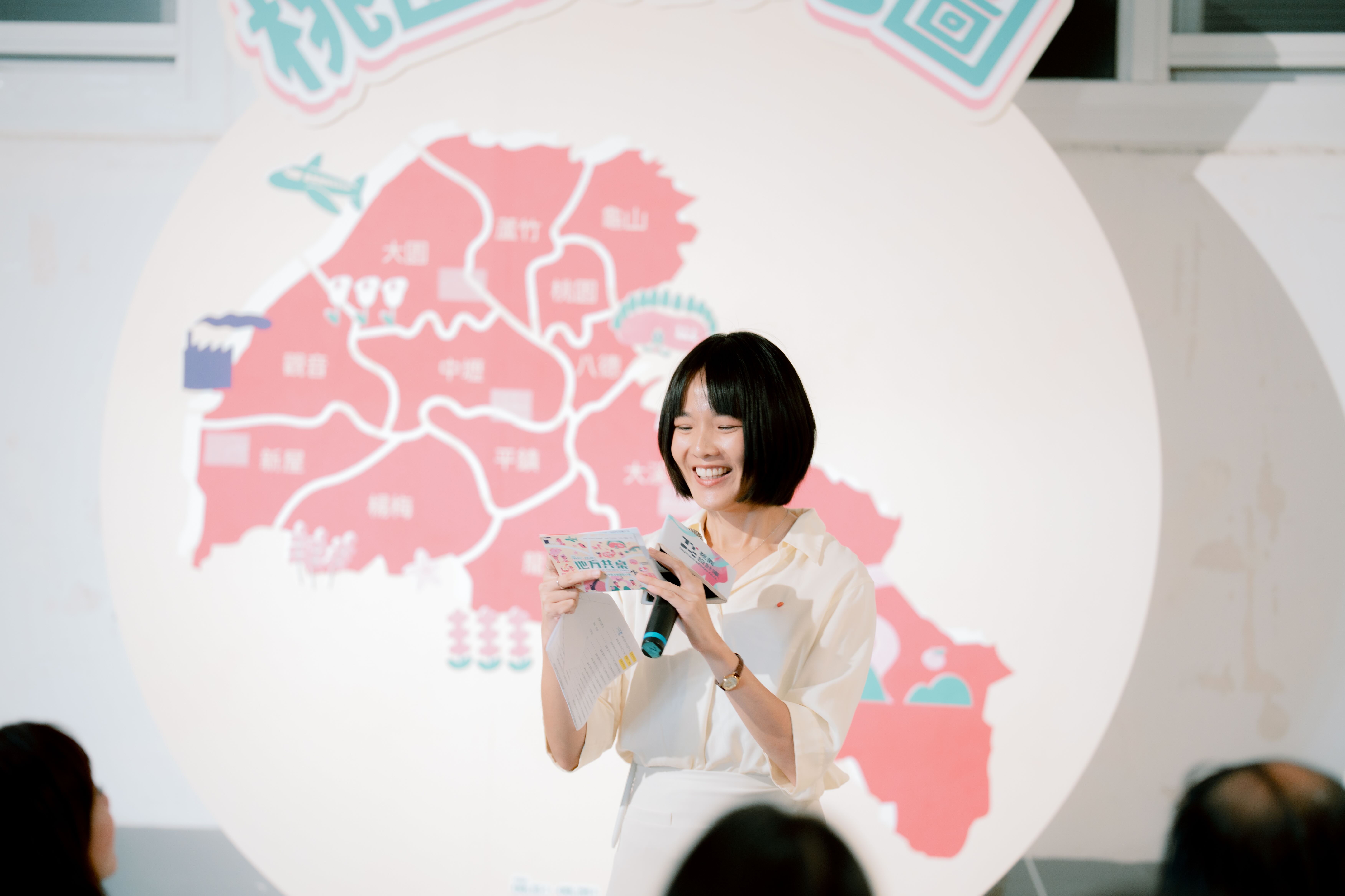 桃園地方共桌開幕典禮 李怡靜主持